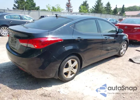 2013 Hyundai Elantra Gls z USA, uszkodzony, nr VIN 5NPDH4AE9DH274172